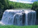 רקעים waterfall letchworth