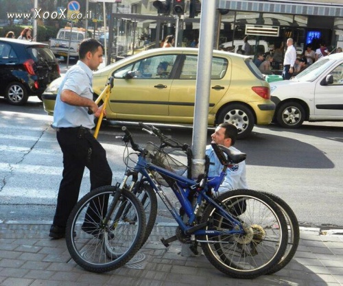 תמונת גם אופניים גוררים בתל אביב?