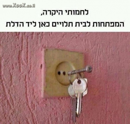 תמונת המפתחות לבית