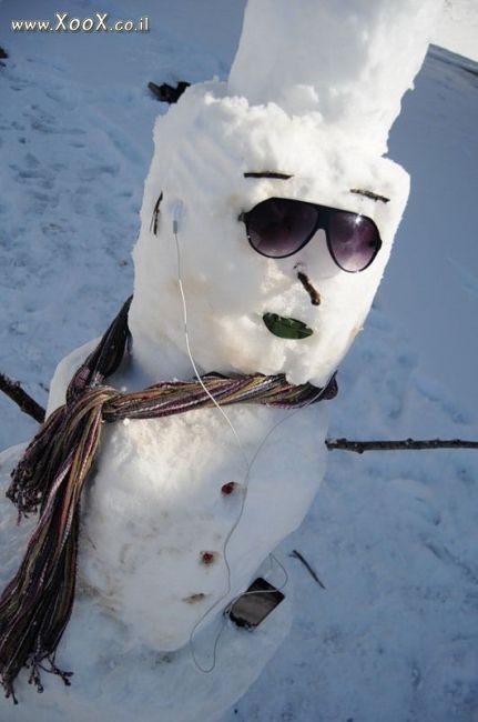 תמונת בולי איש השלג המודרני