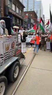 אוהבי ישראל בהפגנה היום בטורונטו קנדה....