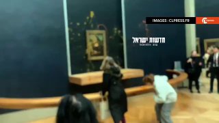 פעילי אקלים רדיקלים משחיתים את ציור המונה ליזה במוזיאון...