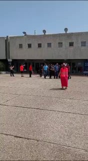 במהלך הפגנה נגד השרה סילמן באוניברסיטת חיפה: שוטר דחף והטיח...