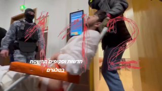 וזה המחבל הרביעי שהובא לבית משפט על אלונקה אחרי שקיבל טיפול...