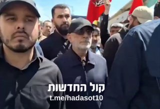 מפקד כוח קודס האיראני קאאני בלוק הפלילי ביום ירושלים האיראני...