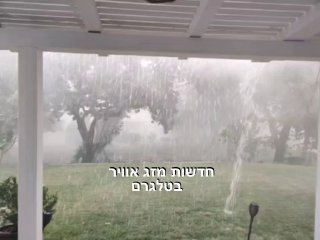 אירוע חריג בעמק הירדן: ענן סערה גרם לפרצי רוח אדירים ולכמות...