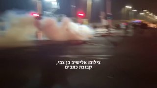 חסימת סיוע הומניטרי בצומת תפוח: עשרות רימוני הלם וגז נגד...