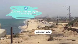 בעזה מדווחים: בריחה ההמונית של תושבים מגשר וואדי עזה בעקבות...