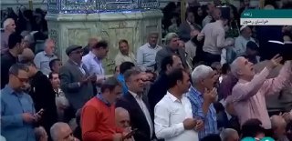 שידורי הטלוויזיה האיראנית- תפילות...