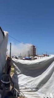 דיווחים בעזה על תקיפת מבנה של הצלב האדום במערב רפיח....