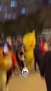 ‏אחרי שנמלט אתמול מהמשטרה הטורקית: פיקאצ'ו חוזר להפגין...