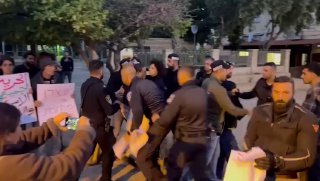 תומכי הטרור בחיפה חשבו שהם יניפו שלטים נגד צה
