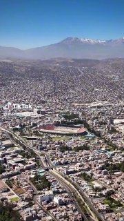El Estadio Monumental de la UNSA (Estadio Monumental Virgen de Chapi) in Arequipa, Peru. It is the home ground...