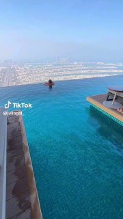 Imagine spending your day at this sky pool in Dubai✨ ...
