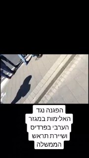 הפגנות נגד אלימות בחברה הערבית, פוריידיס, ישראל...