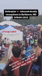 הם לא ציפו לזה - מסוק הגיח במהלך אחד הפסטיבלים הגדולים של...