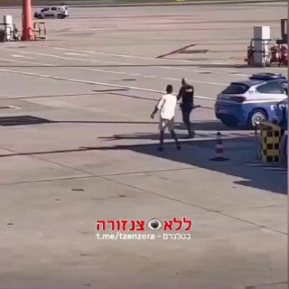 רץ ברשת סרטון על בחור ישראלי שהשתולל בשדה תעופה באיטליה - אך...