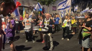 ההפגנה ברחוב עזה בירושלים...