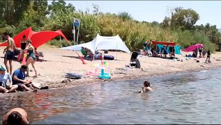 40 מעלות צלזיוס נמדדו בשעה זו בחופי הכינרת!...