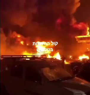 תיעוד הפיצוץ אמש בתחנת הדלק במחצ'קלה, רוסיה: לפחות 27 נהרגו...