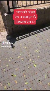 KokoJambo (@kokojamb9): ״חובה להתנגד לדיקטטורה ברמת גן! חובה להתנגד לראש...