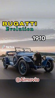 Aimovio (@aimovio): ״Bugatti Evolution 1910 - 2015 This...