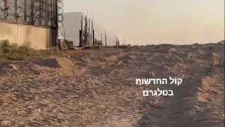 תיעוד של מחבלים מפוצצים מטען רב עוצמה על גבול גדר המערכת...