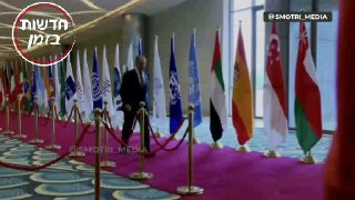 שר החוץ הרוסי סרגיי לברוב, הגיע לפסגת ה-G20 בניו דלהי...