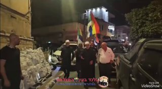 קבלת פנים של שייח דרוזי עלי מועדי בכפר ירכא אחרי ביקורו...