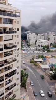 תיעוד מהנפילה בעיר אשדוד - צילום: בן אלל...