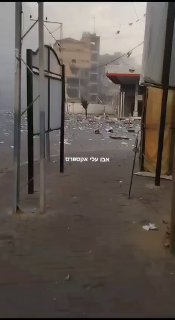 הותקף מבנה משרד הווקף של חמאס בעזה (משרד הדתות - א