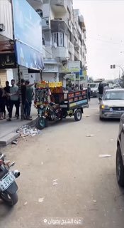 תיעוד מהבהלה והפחד בתושבי רצועת עזה מתקיפות צה״ל. ...