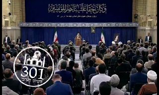 חמינאי המנהיג העליון של איראן בפגישה עם חברי פורום הנצחת חללי...