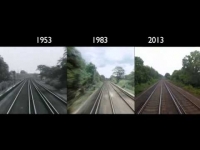הבדלי הנסיעה ברכבת מלונדון לברייטון מלפני 60 שנה, 30 שנה, והיום