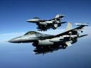 רקעים מטוס קרב F-16