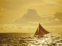 Catamaran Near Boracay Island,