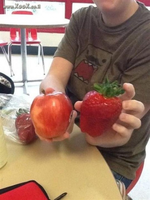 תמונת איזה תות ענק