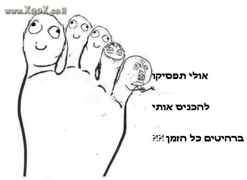 תפסיקו להכנס בי ברהיטים