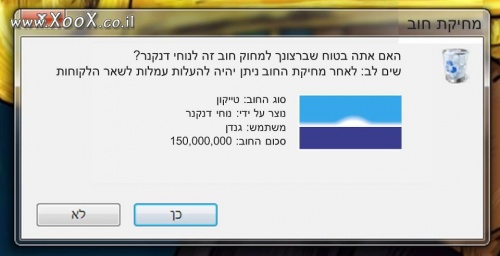 תמונת מחיקת חוב של דנקנר