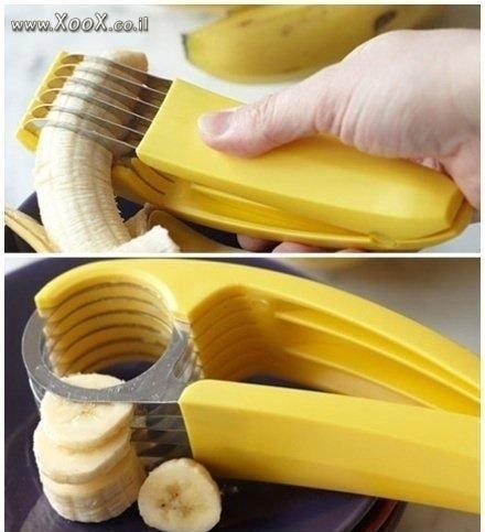 תמונת כלי מגניב לחיתוך בננות
