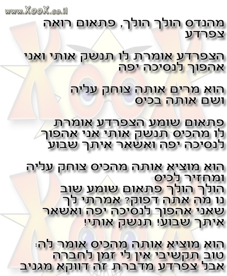 תמונת מהנדס פוגש צפרדע