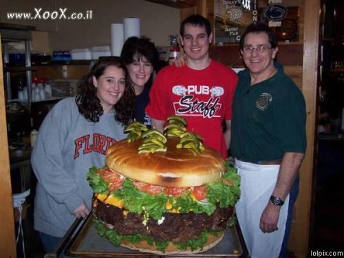 תמונת המבורגר ענקי 2