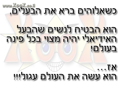 תמונת הבעל  האידיאלי