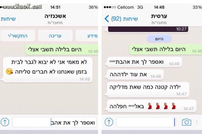 תמונת ההבדל בין ערסית לאשכנזיה