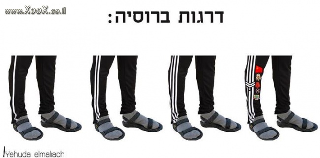 דרגות ברוסיה