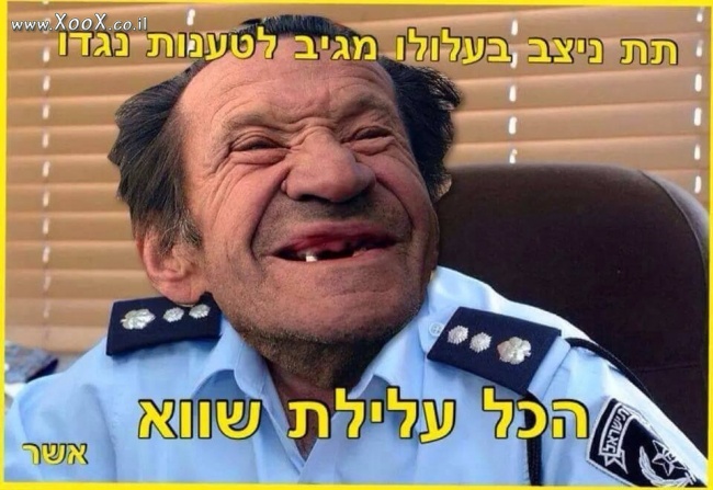 תמונת הטענות נגד תת-ניצב