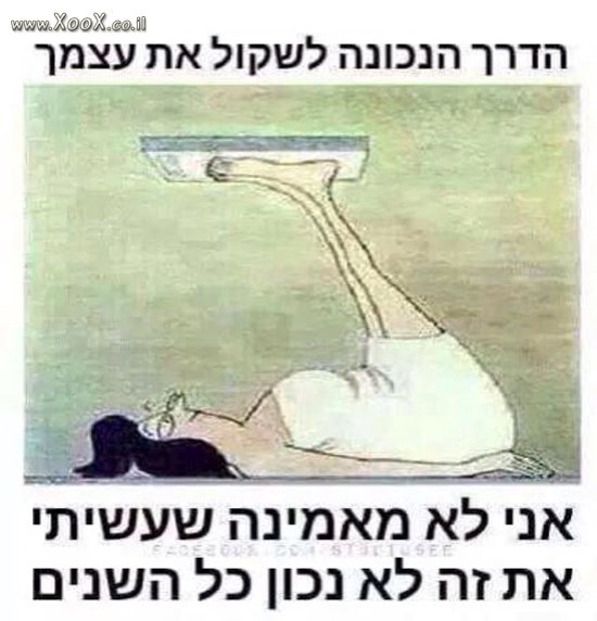 תמונת הדרך הנכונה לשקול את עצמך