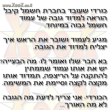 תמונת כורדי במדידות