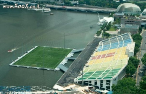 תמונת איצטדיון על המים בסינגפור